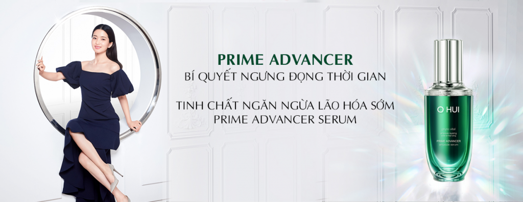 Dòng sản phẩm ngăn ngừa lão hóa OHUI Prime Advancer